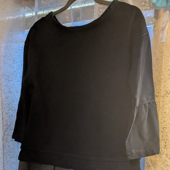 NWT V by Violet Weekend Tunic Navy Blue Preppy Sweater Dress Size S - Picture 4 of 11